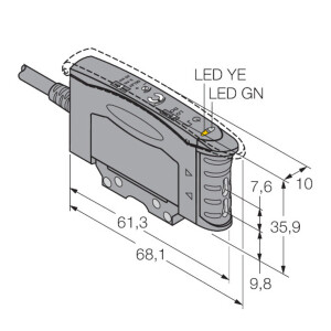 Fibre optic sensors and amplifiers