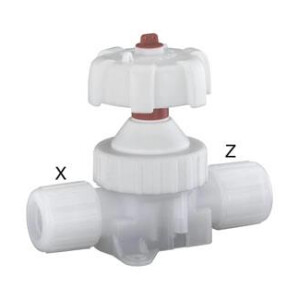 Gemue C67 CleanStar Vanne à membrane à commande manuelle