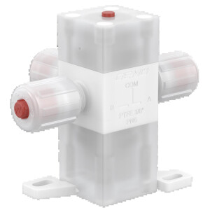 Gemu C58 iComLine Pneumatically operated 3/2-way diaphragm globe valve