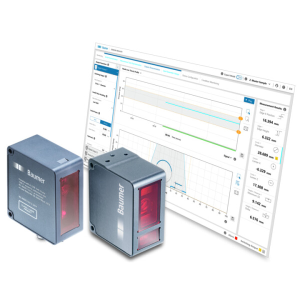 Smart 2D profile sensors | Improve Process Reliability with Baumer
