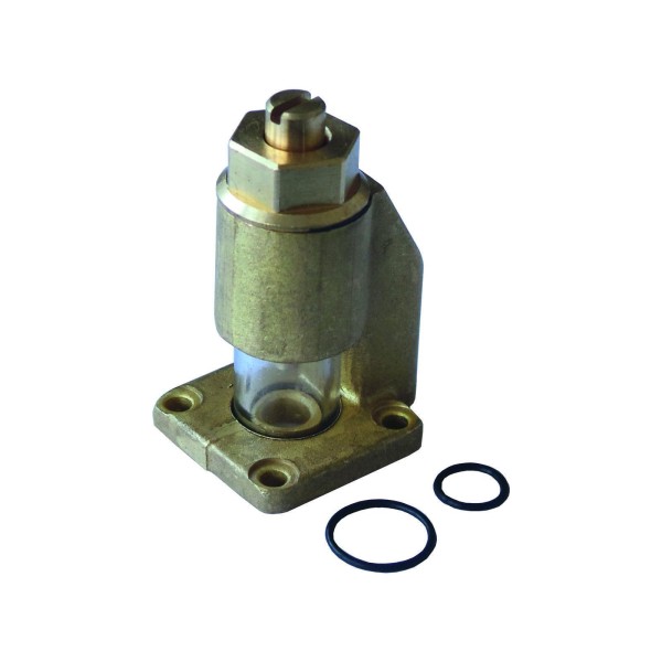 Dosificador de aceite para lubricadore mediano EWO standard metálico, kit