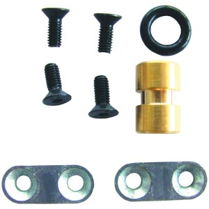 Flange connection kit with seal for two-piece maintenance...