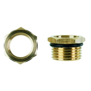 Reduction with o-ring G1/4 x G1/8 for two--piece...