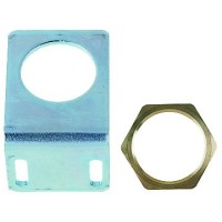 Bracket-set for mounting on cap (bracket and nut) for two-piece maintenance unit  EWO airvision L