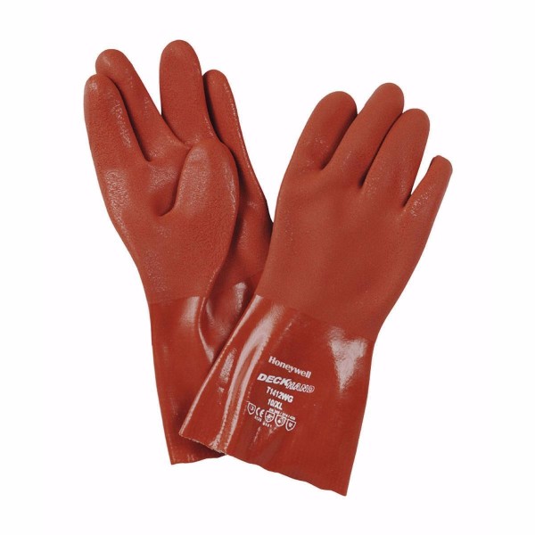 Honeywell Deckhand - T1412WG, Protective gloves, Chemical protection, PVC, Size 8M