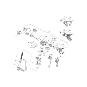 Wagner Spare parts for PROTEC GM 1-350 Airless manual gun...