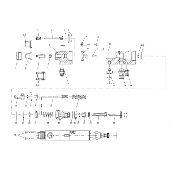 Walther Pilot Pieza de Repuesto PILOT Signier membrana 20-357