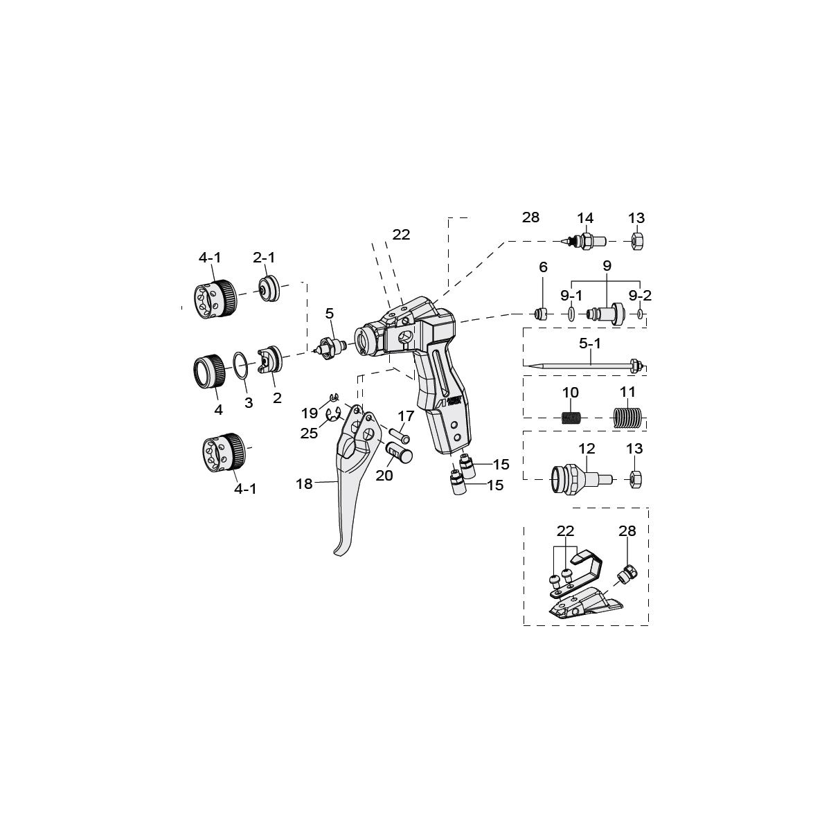 Iwata TOF-50 Chapeau dair