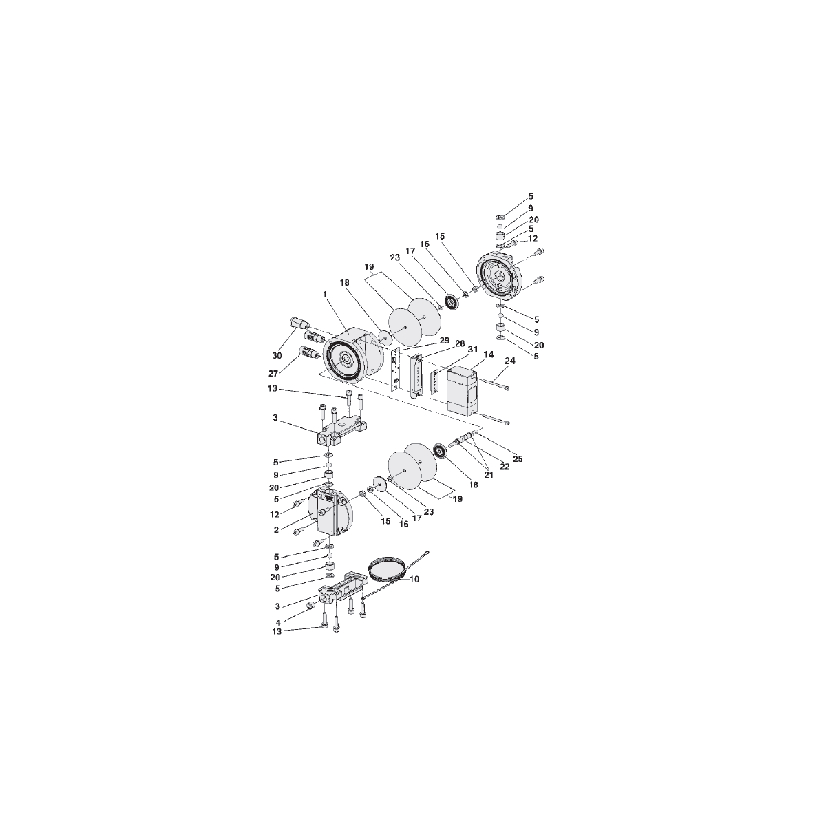 Iwata DPS 70 Ersatzteile box