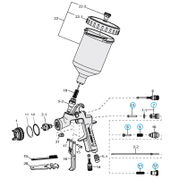Iwata LPH 400 classic plus Zubehör gallery