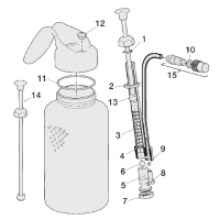 Iwata  Ersatzteile Pumpsprühflasche gallery