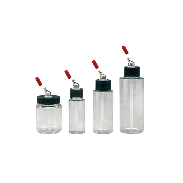 Airbrush Bottiglie di plastica trasparenti