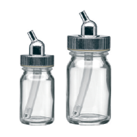 Airbrush glass bottles