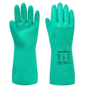 A810 - Nitrosafe Chemikalienschutz-Handschuh Gruen