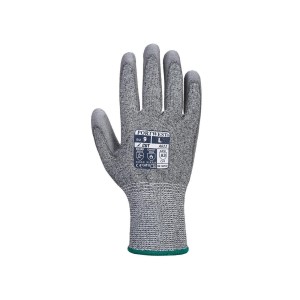 A622 - MR Cut PU Palm Glove Grey