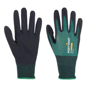 AP15 - SG Cut B18 Eco Nitrile Glove (Pk12) Green/Black