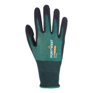 AP15 - SG Cut B18 Eco Nitril-Handschuhe (Pk12) Gruen/Schwarz