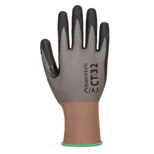 CT32 - CT Cut C18 Nitrile Glove Grey/Black