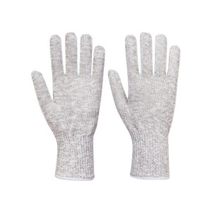 A657 - AHR 10 Lebensmittelhandschuh Liner - 1 Handschuh Grau