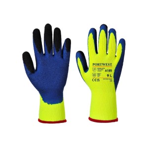 A185 - Duo-Therm Handschuh Gelb/Blau