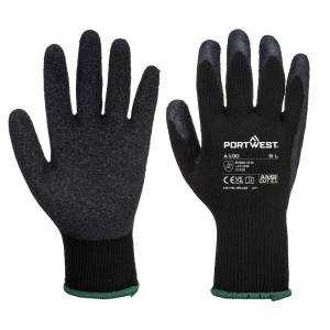 A100 - Grip Glove - Latex Black