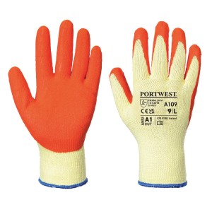A109 - Grip-Handschuh (Einzelhandelsverpackung) Orange