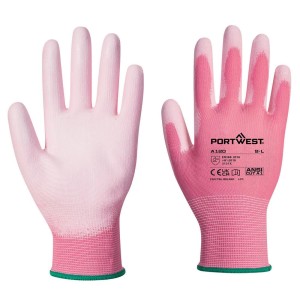 A120 - PU Palm Glove Pink
