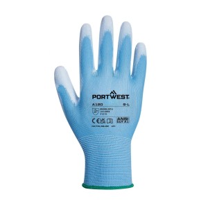 A120 - PU Palm Glove Blue
