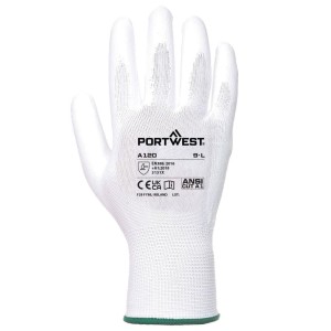 A120 - PU Palm Glove White