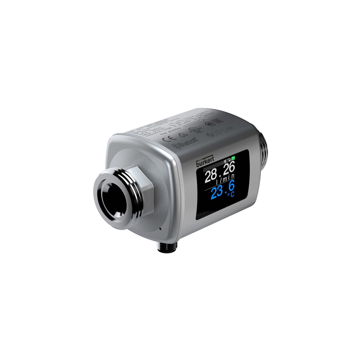 Burkert Tipo 8050 - Caudalímetro COMPACT (571181)