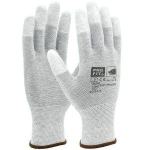 ESD glove "Perfect tip esd" fingertips PU coated