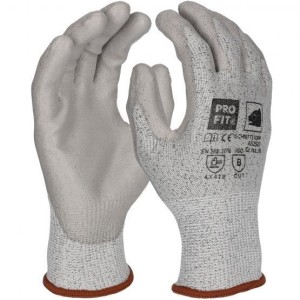 PU cut protection glove "Perfect Cut B", gray