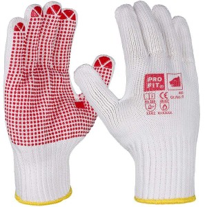 Heat protection glove "Dot therm", double-knit,...