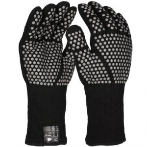BLACK HEAT heat protection glove, non-slip silicone coating