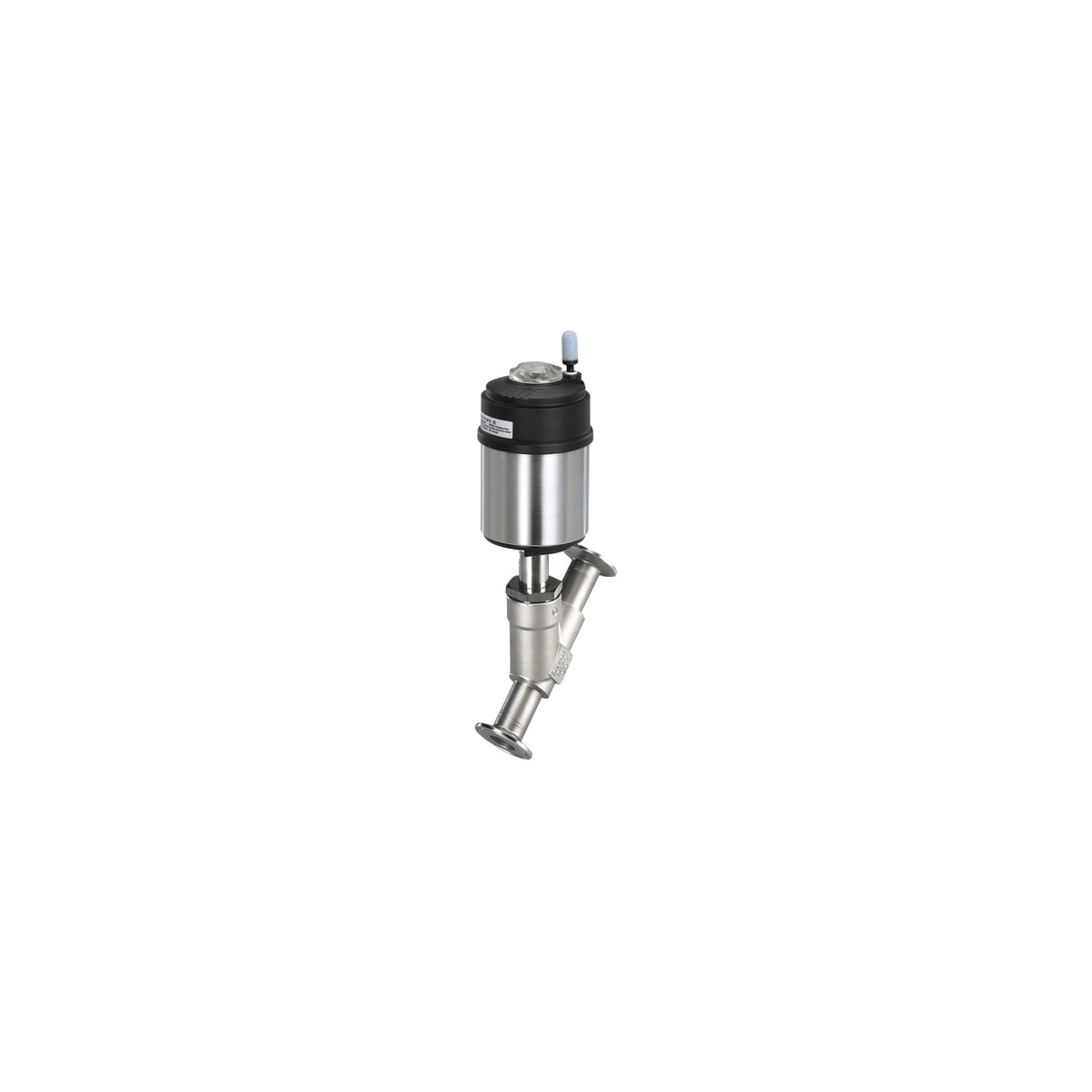 Type 2100 - Pneumatically operated 2/2-way angle seat...