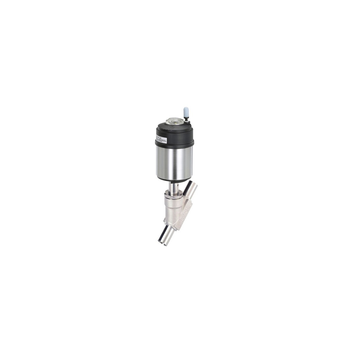 Type 2100 - Pneumatically operated 2/2-way angle seat...