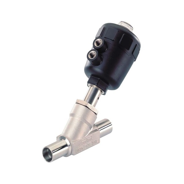 Type 2000 - Pneumatically operated 2/2 way angle seat valve CLASSIC (344484)