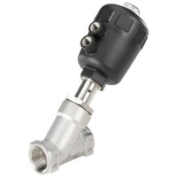 Type 2000 - Pneumatically operated 2/2 way angle seat valve CLASSIC (166072)