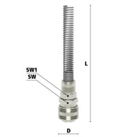 Lüdecke ESN 6510 TQFAB - Serie ES DN 7.2 - Racores con 