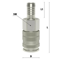 Luedecke ESIG 13 T - Serie ESIG DN 10 - Raccordo con portago