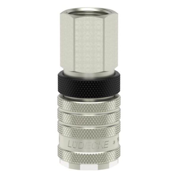 PipeSan Muffenverschraubung 1/2 BSP Messing - 3er Set Für Wasser & Gas