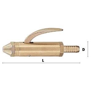 Luedecke AHM 9 - Brass compressed air blow-off valves