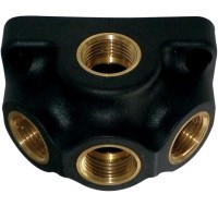 Luedecke WV 12 - 4-way connectors with f slider