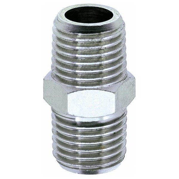 Lüdecke VNR 251-124 - Reduzier-Doppelnippel mit beidseits konischem Außengewinde