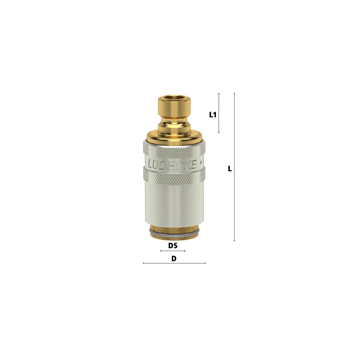 Serie ESHM DN 6 - Kupplungen mit Stecknippel DN 9 - ESH - System Adap