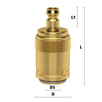 Luedecke ESDK-ESHMS-AB - Série ESD DN 9 - Raccords av