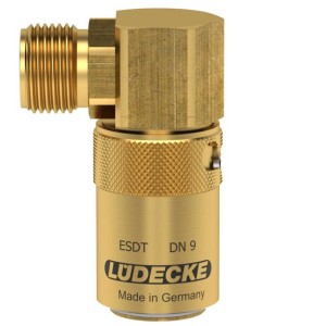 Luedecke ESDT38AL90AB - Series ESDT DN 9 - Couplings with...