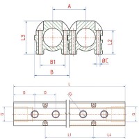Lüdecke VB 341410-418 B - Bloques de distribució