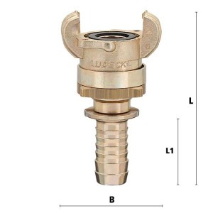 Luedecke SSC 13 - US-MODY safety screw couplings with...
