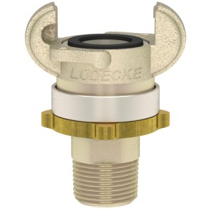 Luedecke SSCA 38 - US-MODY safety male threaded couplings
